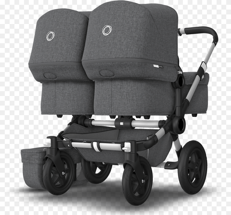 Infant Stroller Multiple Seat Positions Greyred Converts Bugaboo Donkey 2 Twin New, E-scooter, Transportation, Vehicle, Machine Png Image
