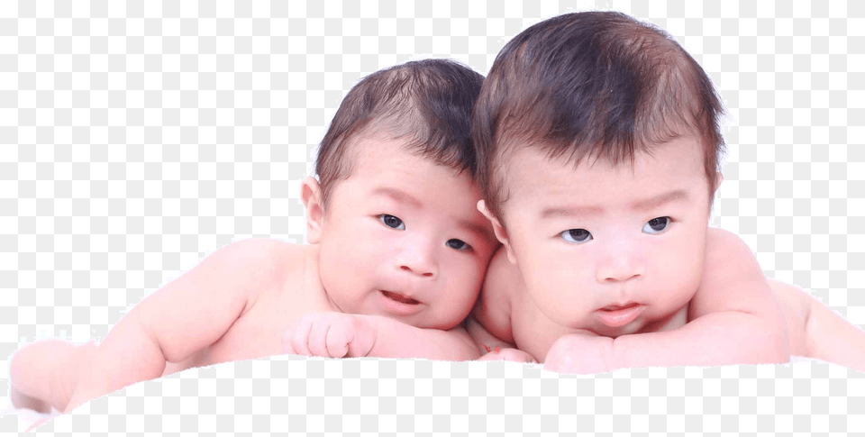 Infant Twin Twin Babies Transparent, Face, Head, Person, Photography Png