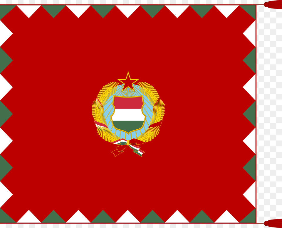 Infantry Colour Of The Hungarian People39s Army 1957 1990 Clipart, Pattern Free Transparent Png