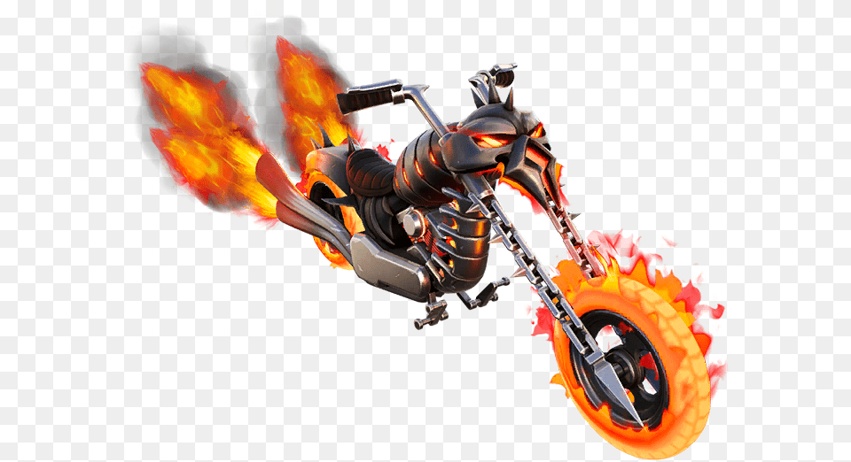 Infernal Chain Fortnite Ghost Glider, Motorcycle, Transportation, Vehicle, Machine Free Png