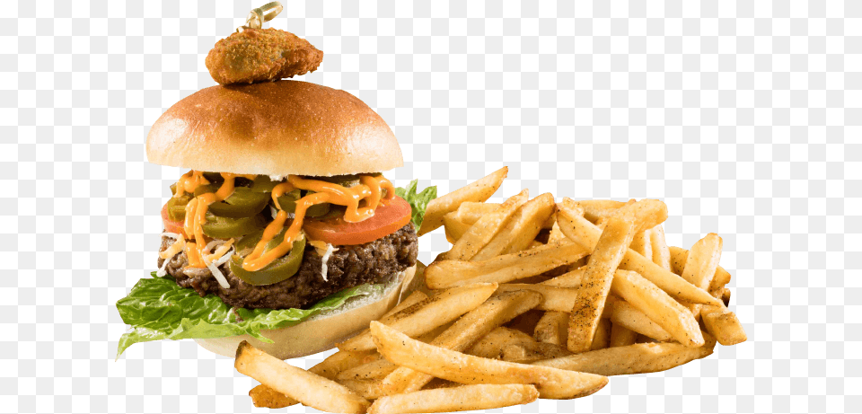 Inferno Burger Wild Wing Restaurants, Food, Fries, Food Presentation Png
