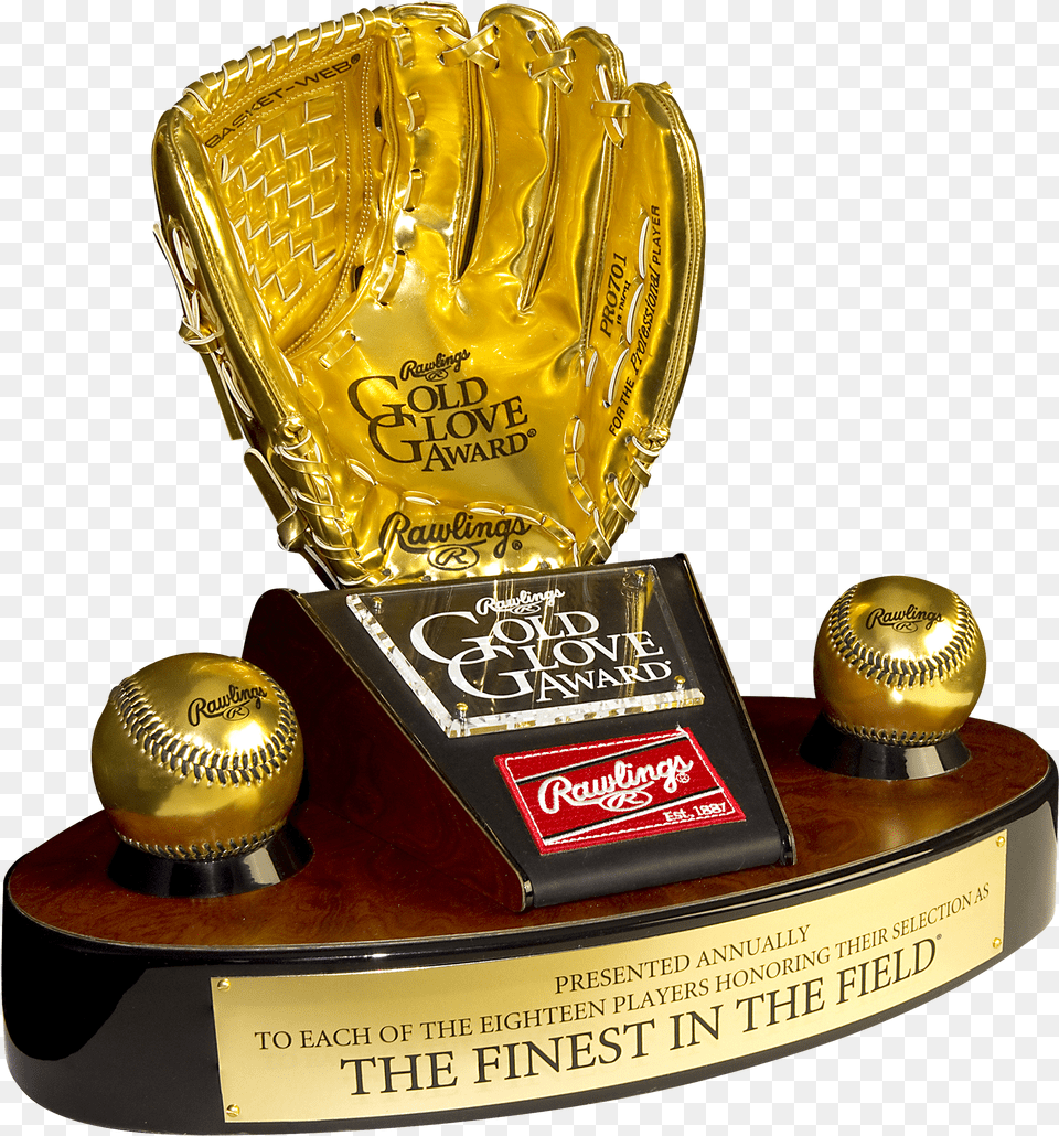 Infield Features Four Rawlings Gold Glove Finalists Gold Glove Award Free Transparent Png