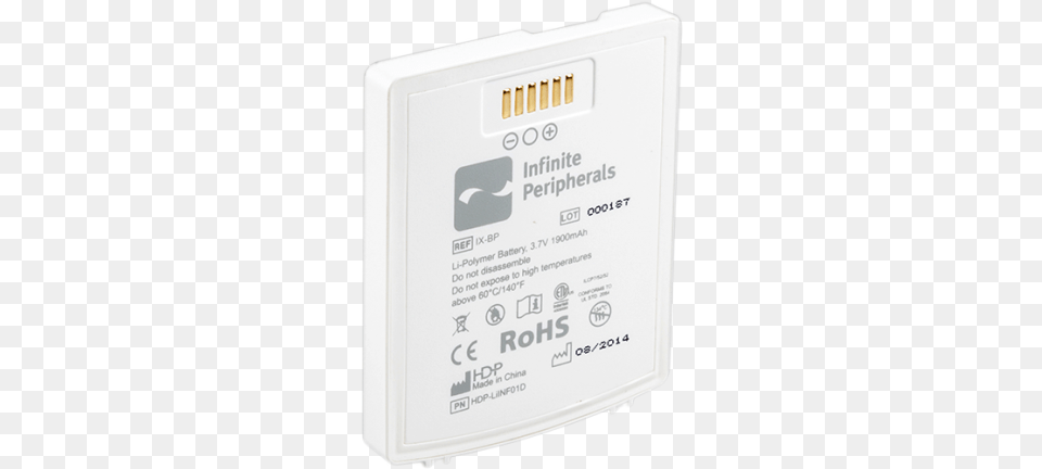 Infinea X Barcode Scanner White Standard Battery Pack Barcode Reader, Adapter, Electronics, Computer Hardware, Hardware Free Png