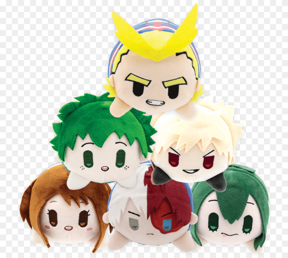 Infinifan Mochibi Series 1 Base Pdq My Hero Academia My Hero Academia Mochibi, Plush, Toy, Face, Head Png