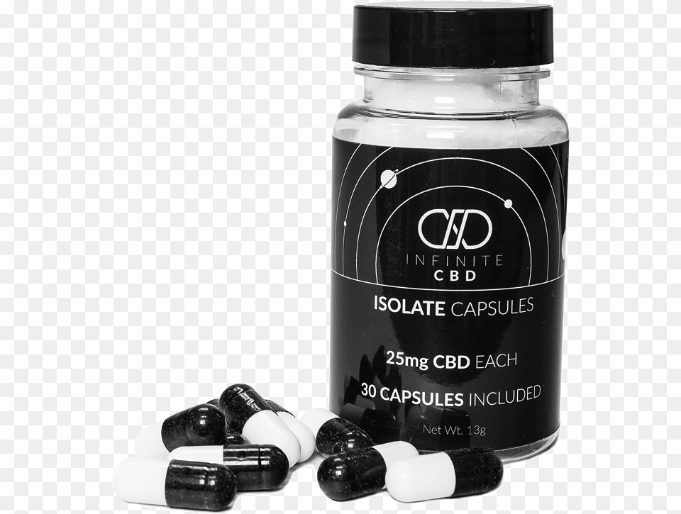 Infinite Cbd Isolate Capsules Pill, Medication, Bottle, Shaker Png