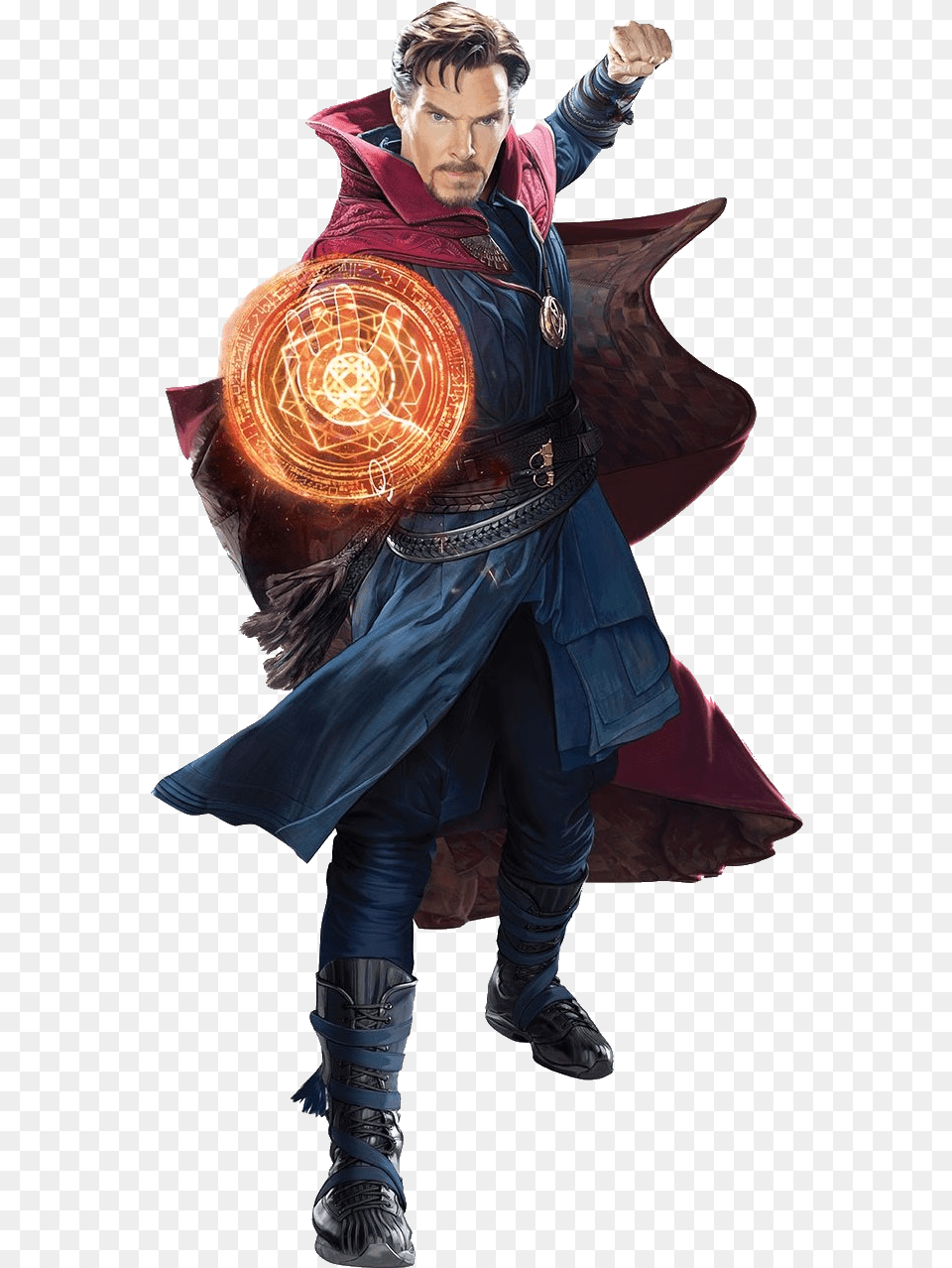 Infinite Doctor Strange Logo, Clothing, Person, Costume, Adult Free Png