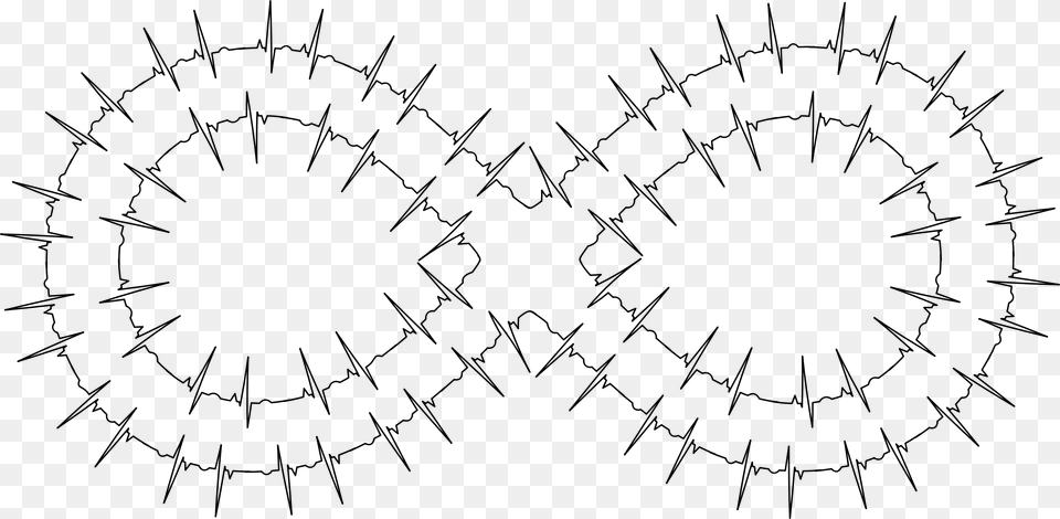 Infinite Ekg Clip Arts, Gray Png Image