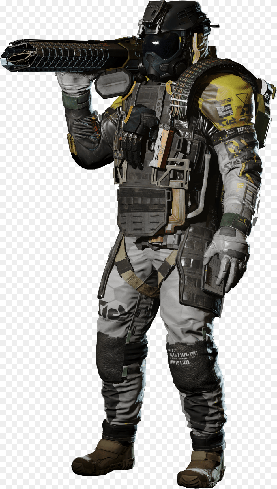 Infinite Warfare Character, Adult, Person, Man, Silhouette Free Png Download
