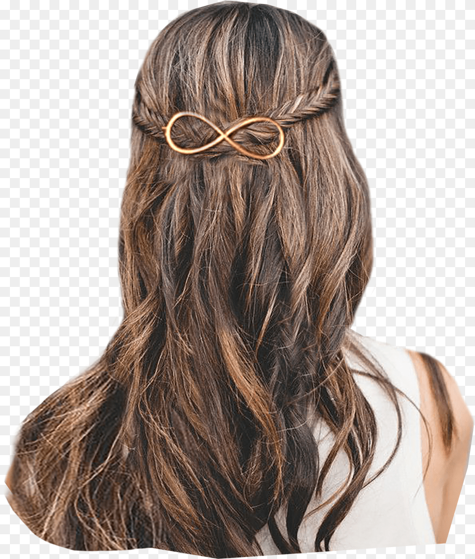 Infinity Clip Mia Infinity Shape Hair Clip And Wavy Bobby Pins Clip Png Image