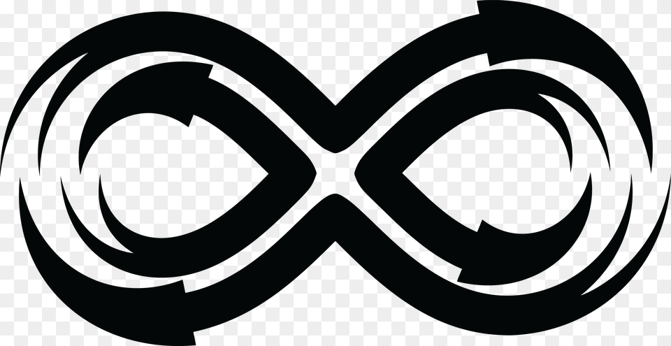 Infinity Clipart Picture Black And White Infinity Symbol, Accessories, Goggles Png