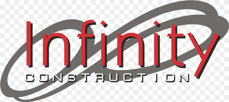 Infinity Construction Company Horizontal, Logo, Text, Bulldozer, Machine Png