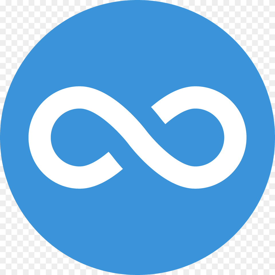 Infinity Emoji Clipart, Logo, Disk, Symbol Free Png