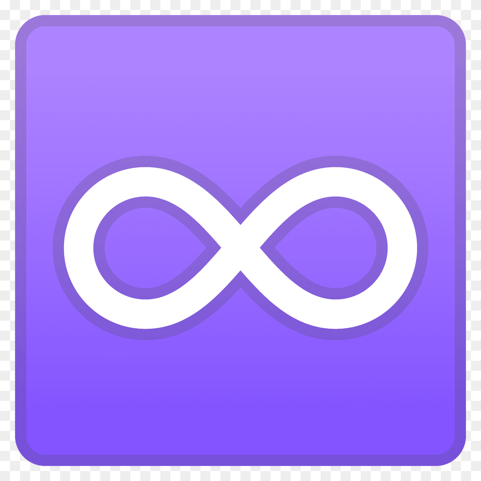 Infinity Emoji Clipart, Logo, Purple, Symbol Free Png Download