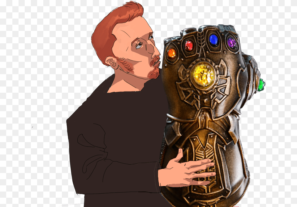 Infinity Gauntlet, Adult, Male, Man, Person Png