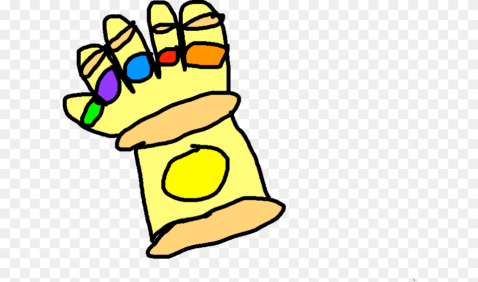 Infinity Gauntlet Cartoon, Clothing, Glove, Baby, Person Free Png Download