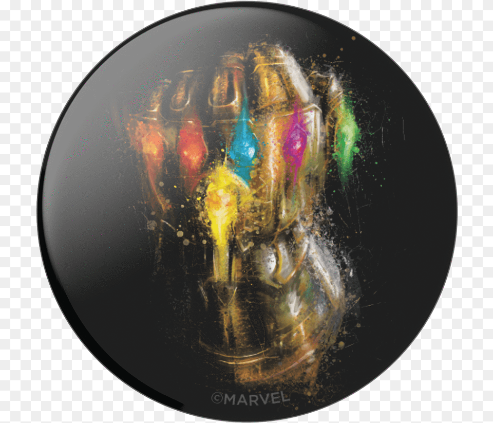 Infinity Gauntlet Gloss Infinity Gauntlet Popsocket, Photography, Disk, Sphere Free Png