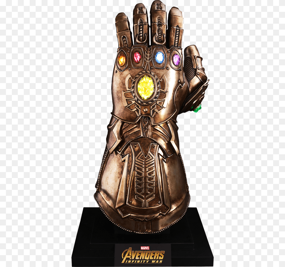Infinity Gauntlet Infinity War, Bronze, Clothing, Glove, Adult Png Image