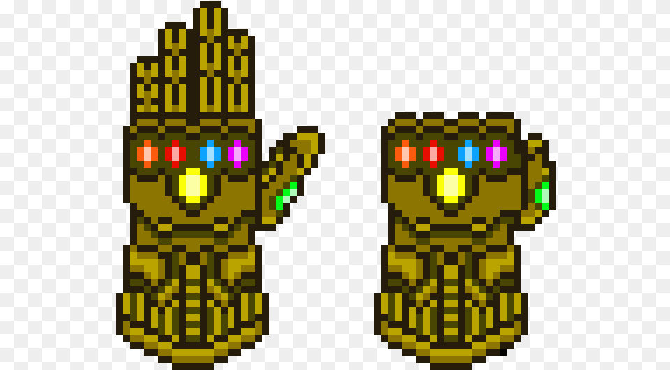 Infinity Gauntlet Pixel Art, Emblem, Symbol, Architecture, Pillar Png