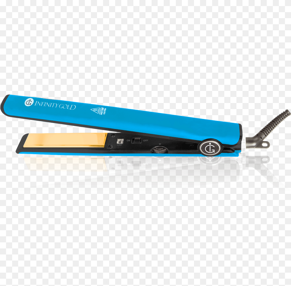 Infinity Gold Flat Iron 1 Tool, Blade, Razor, Weapon Free Png Download