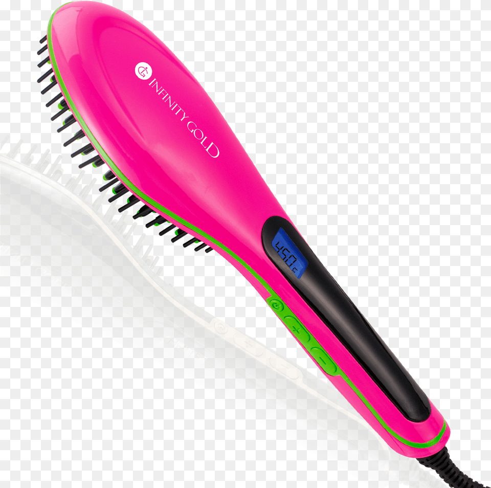 Infinity Gold Straightening Brush With Infra Red Home Appliance, Device, Tool, Blade, Razor Free Png Download