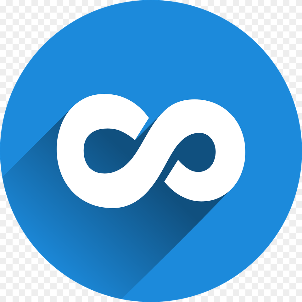 Infinity Icon Jio Chat Video Call, Logo, Disk Free Transparent Png