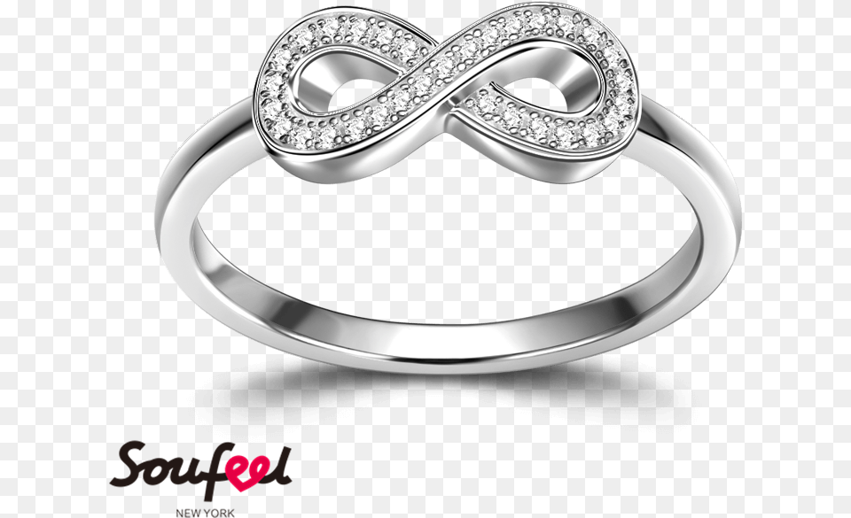 Infinity Love Ring Infinity Love Cincin, Accessories, Jewelry, Platinum, Silver Free Png Download