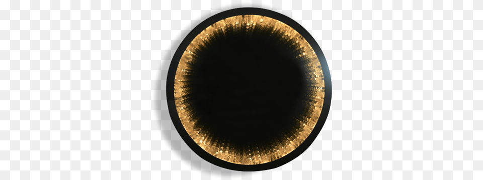 Infinity Rock Crystal Mirror Circle, Lighting, Astronomy, Moon, Nature Png Image