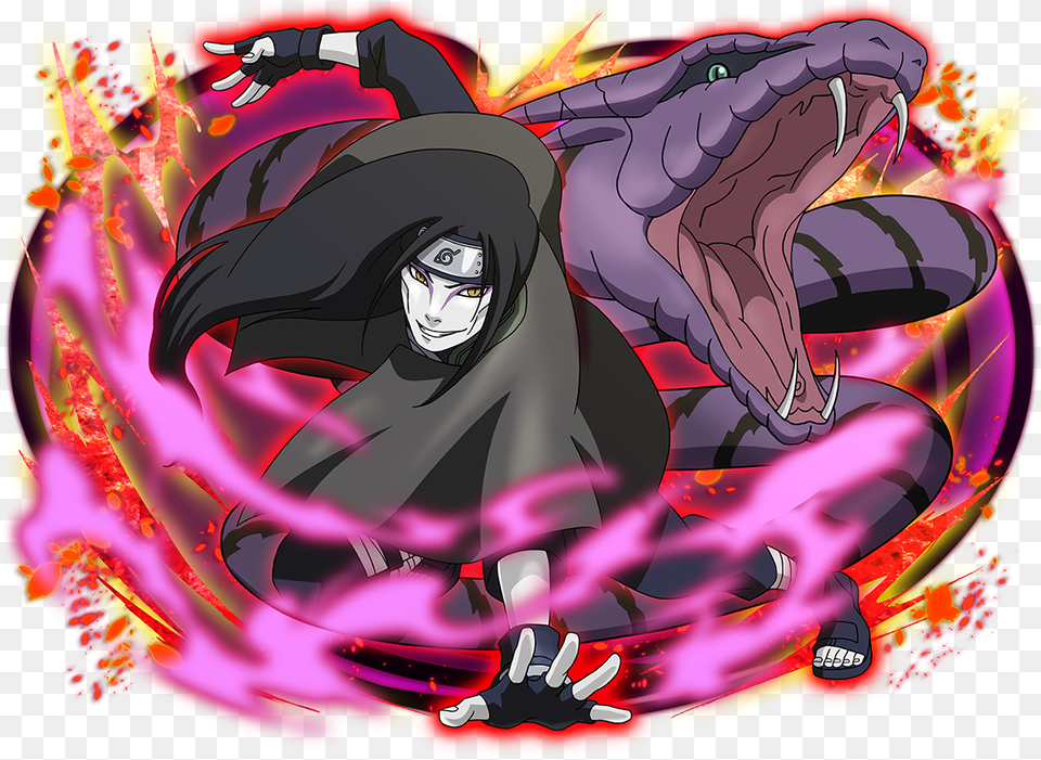 Infinity Stones Orochimaru Winds Of Chaos, Book, Comics, Publication, Person Free Png