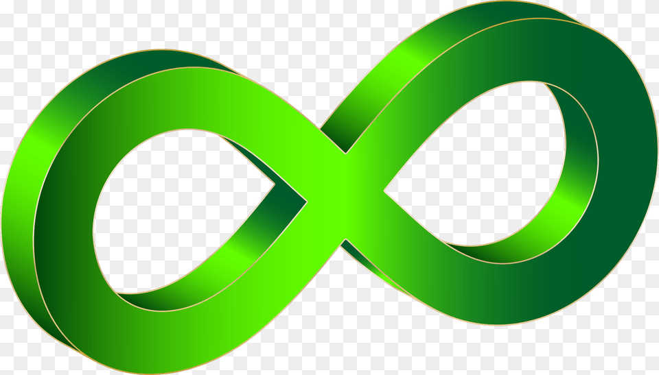 Infinity Symbol, Green, Logo Png Image