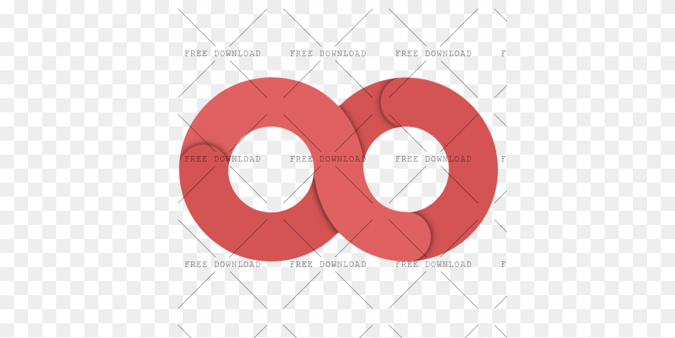 Infinity Symbol Aw With Circle, Cushion, Home Decor, Text Png Image