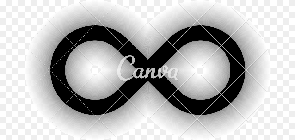 Infinity Symbol Black Circle, Disk Free Png