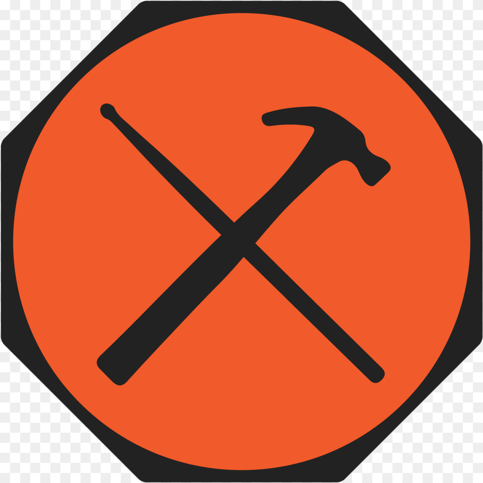 Infinity Symbol Old Florida Handyman Services Llc, Device, Hammer, Tool, Disk Free Png Download