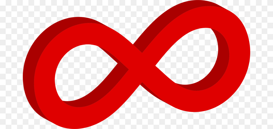 Infinity Symbol Red, Logo Free Png