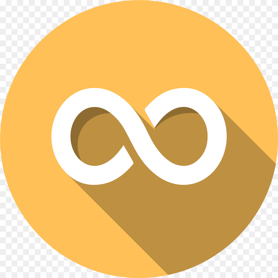 Infinity Symbol Retention Symbol, Gold, Logo, Disk Free Transparent Png