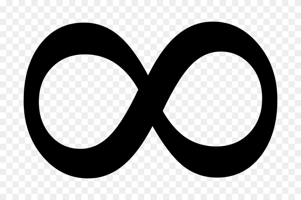 Infinity Symbol Transparent Image 0, Gray Png