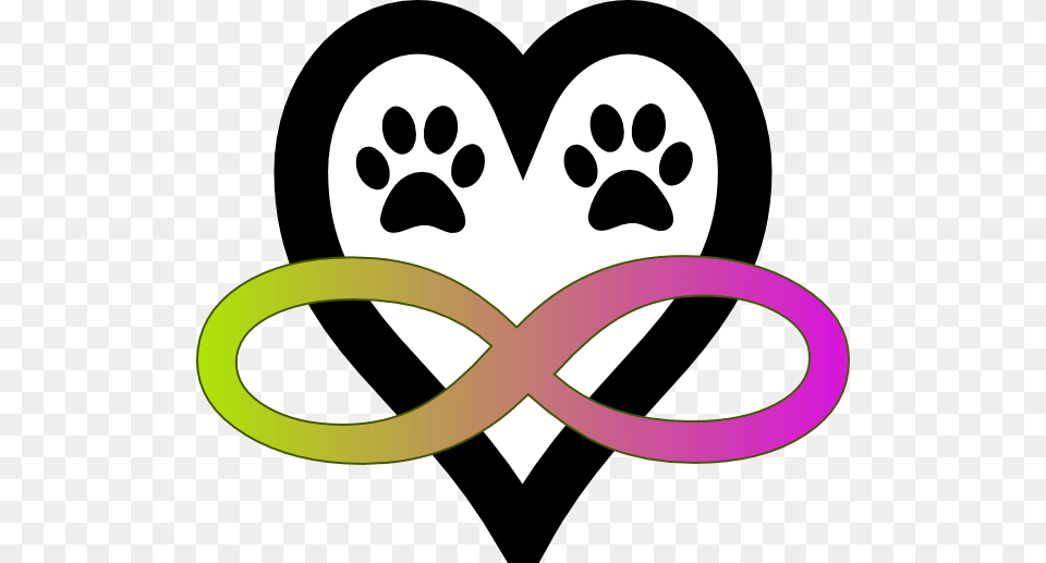 Infinity Tattoo With Dog Print Free Download Yellow Paw Print, Animal, Kangaroo, Mammal, Logo Png Image