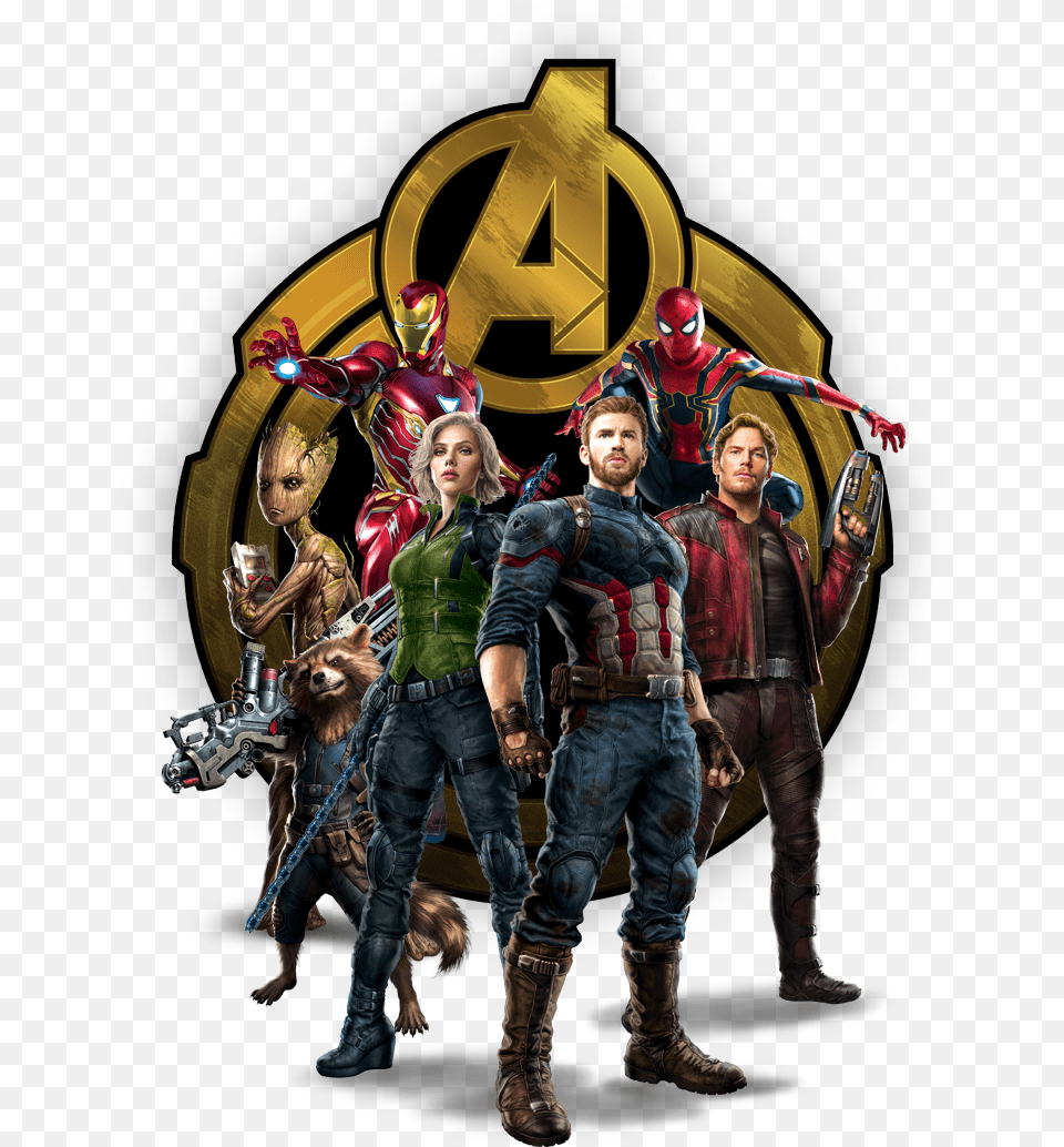 Infinity War Avengers Infinity War Logo Transparent, Clothing, Person, Costume, Pants Png Image