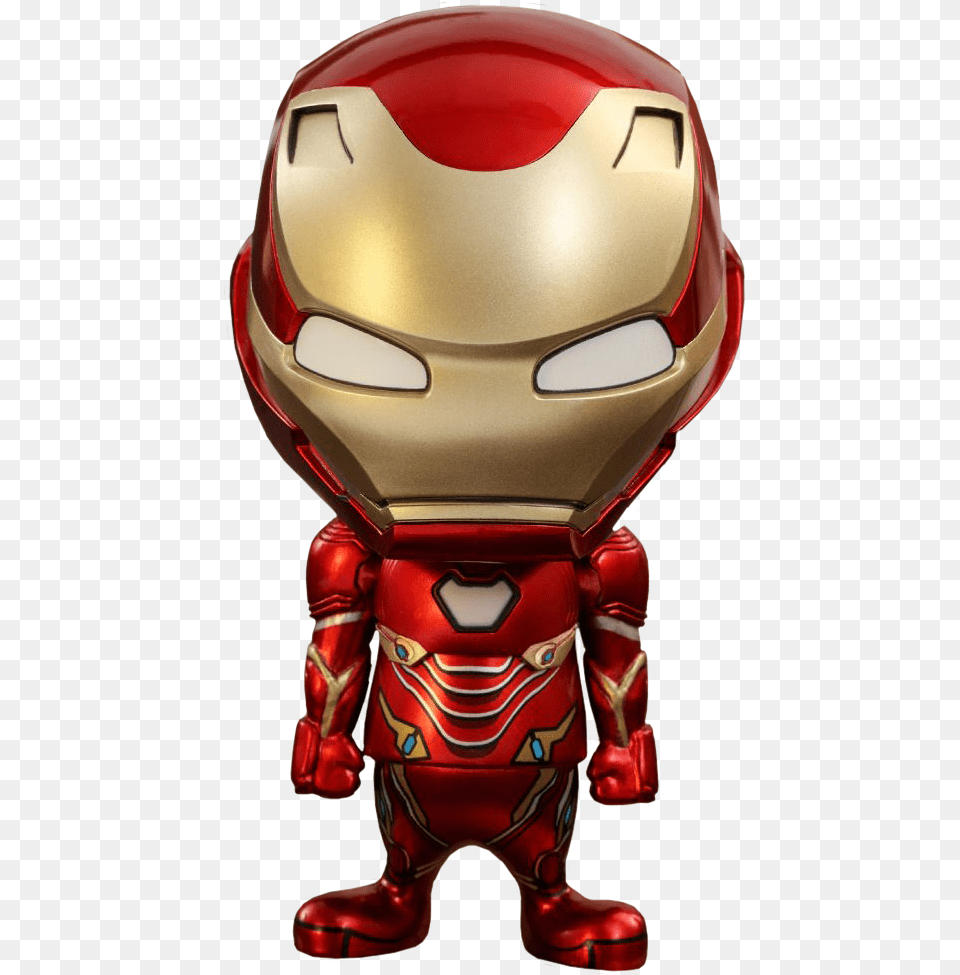 Infinity War Cosbaby Ironman Mark I Hottoys, Helmet, Robot Free Png Download