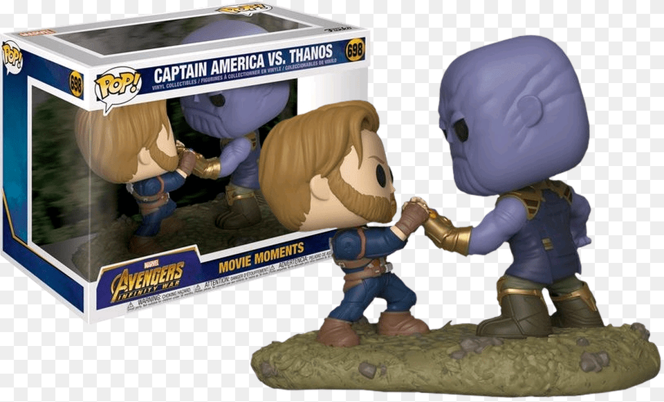 Infinity War Funko Pop Thor Vs Thanos, Baby, Person, Book, Comics Free Png