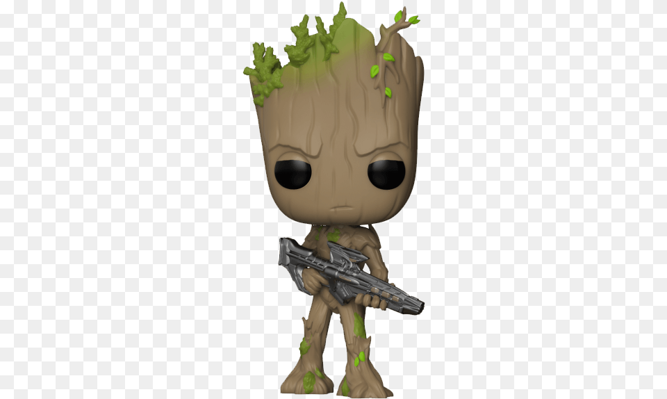 Infinity War Groot Pop Figure Funko Pop Infinity War Groot, Firearm, Weapon, Gun, Person Png