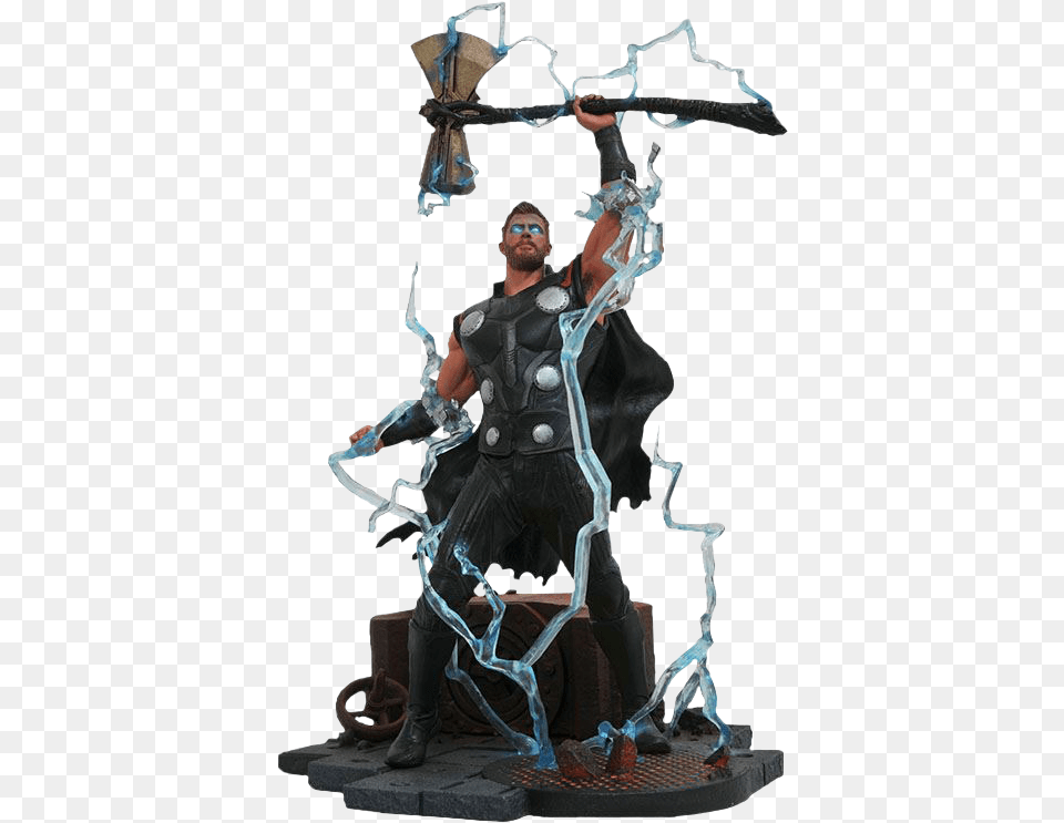 Infinity War Thor Statue Infinity War, Clothing, Costume, Person, Bow Png Image