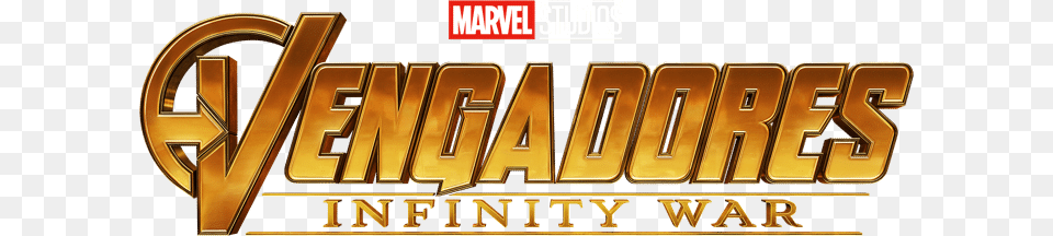 Infinity War Trilers Y Fecha De Estreno Vengadores Infinity War Logo, Gold Free Transparent Png
