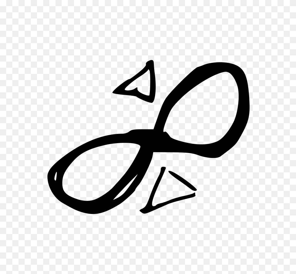 Infinity With Arrows Clipart, Gray Free Png