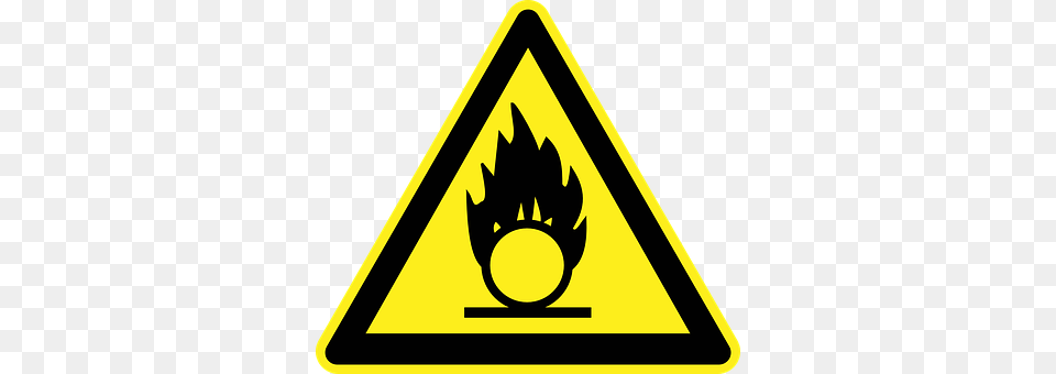 Inflammable Symbol, Sign, Blackboard Png Image
