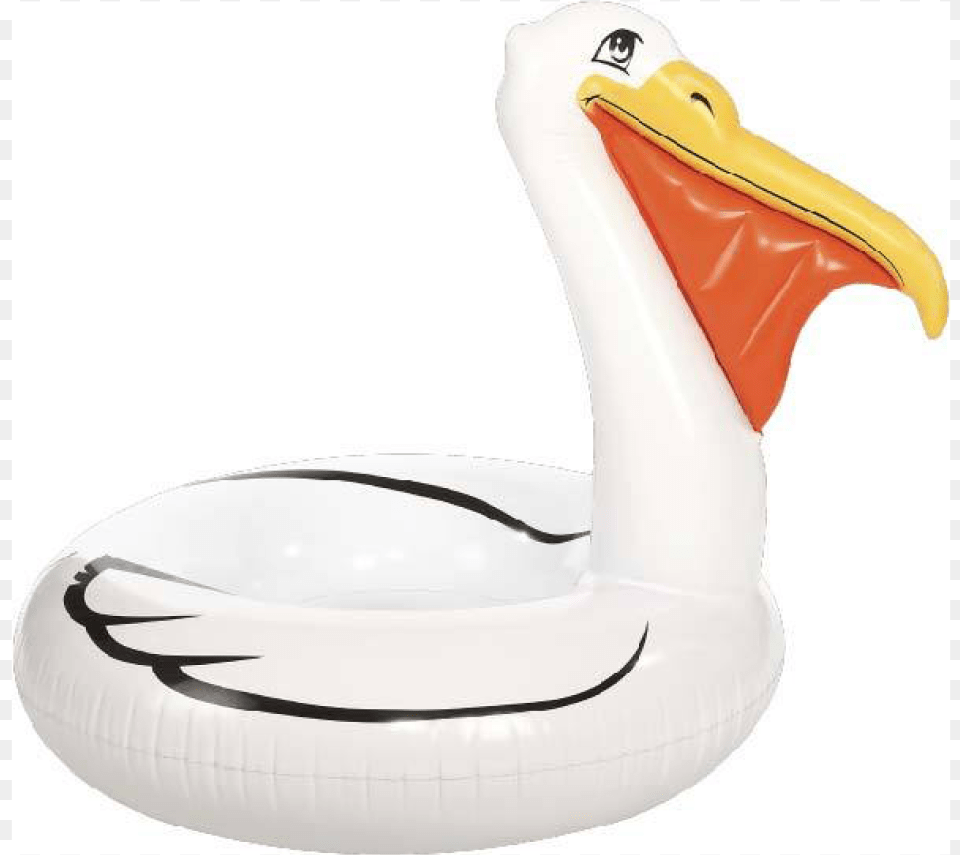 Inflatable 4 Ft Pelican Pool Float, Animal, Bird, Waterfowl, Beak Free Png Download