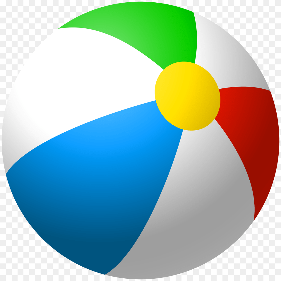 Inflatable Beach Ball Clip Art, Sphere Png Image