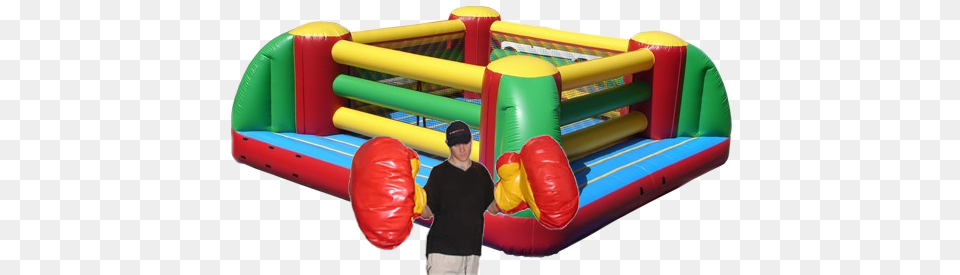 Inflatable Boxing Ring 8 Inflatable Boxing Ring, Play Area, Adult, Male, Man Free Transparent Png