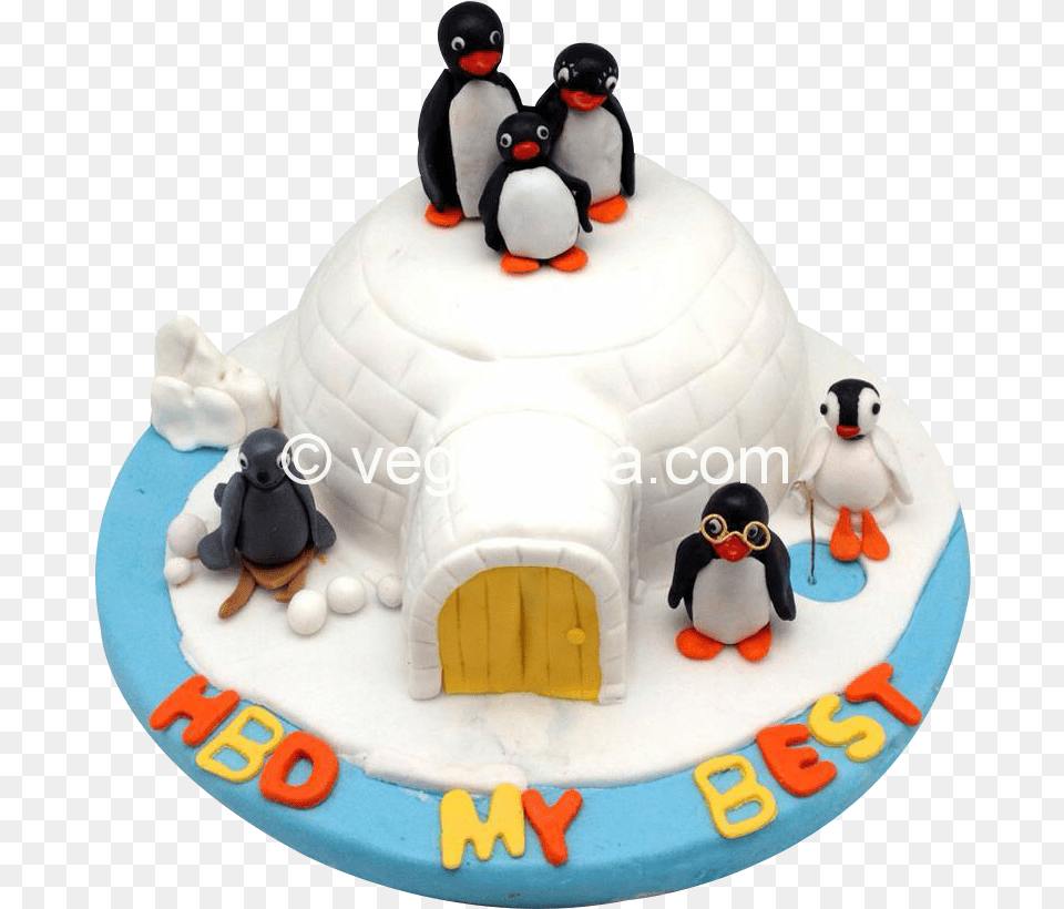 Inflatable Cake Decorating, Animal, Bird, Penguin, Food Free Transparent Png