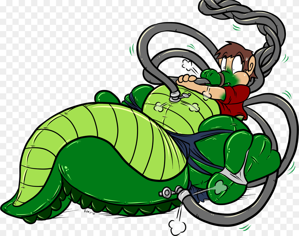 Inflatable Gator Hose Attack Gator Pool Toy Tf, Green, Device, Grass, Lawn Png Image