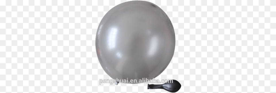 Inflatable Rubber Balloon Silver Color 10ampquot Sphere, Accessories, Plate, Jewelry Free Transparent Png